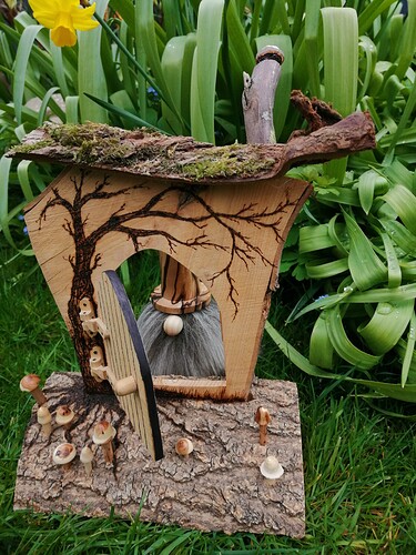 Fairy door with Gonk 1