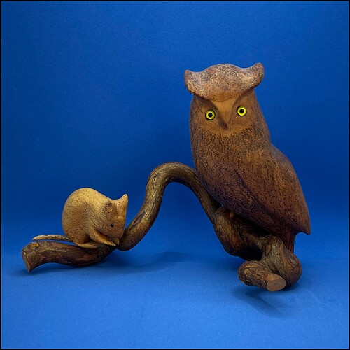 Paul Barfield - Owl & Mouse - March 2022